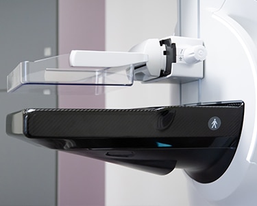 Dünner Mammographiedetektor, Kompressionspaddel Mammographie