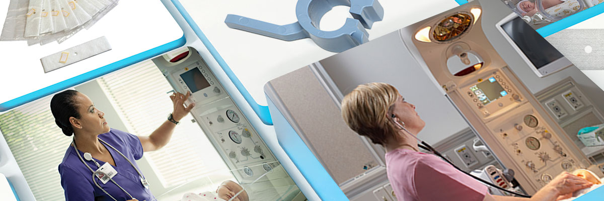 Nurses Using the GE Healthcare Incubator & Warmer Accessory Products